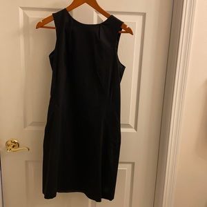Saint Tropez West Size 8 Cotton Black Dress